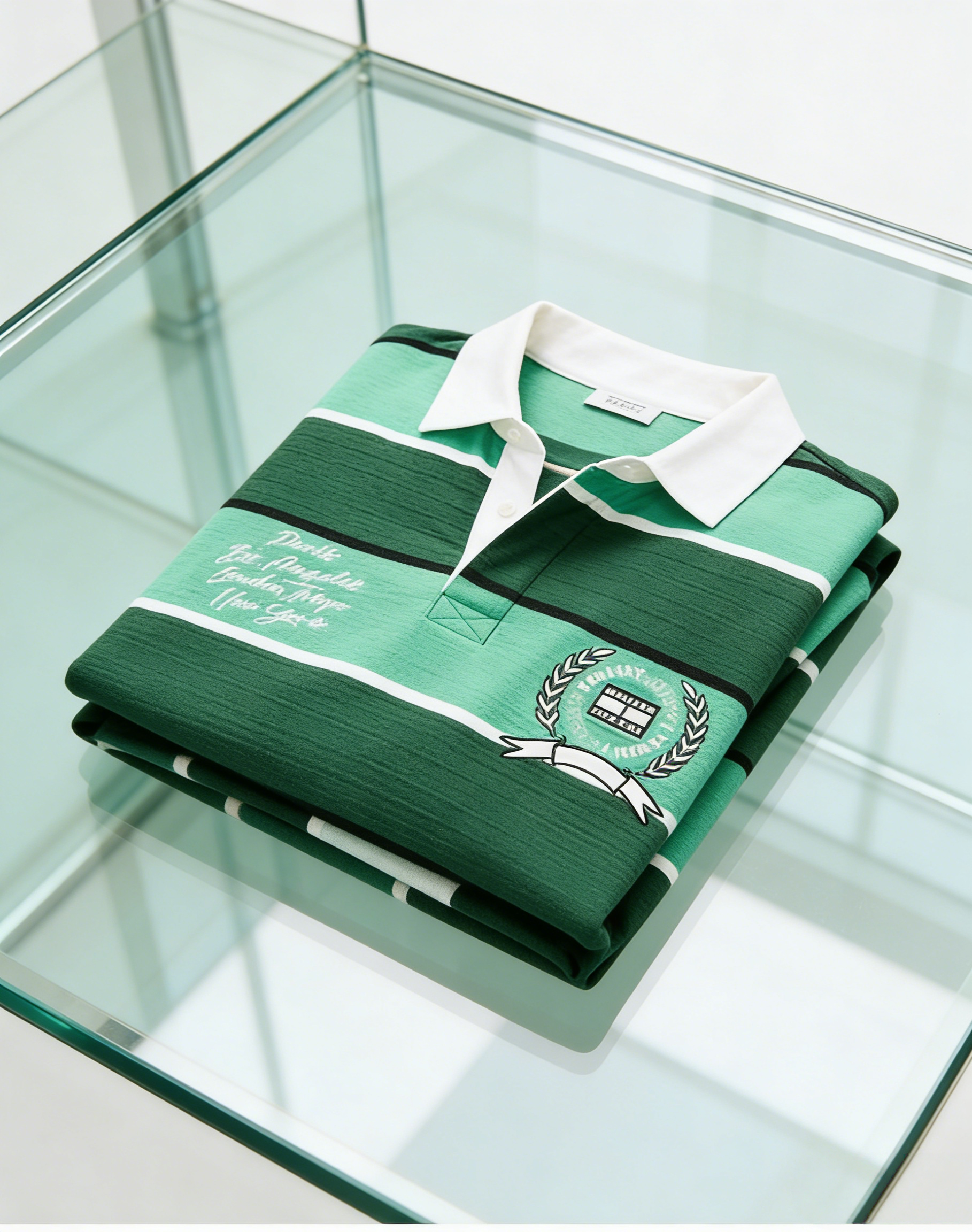 Men's Business Casual Button Short Sleeve Polo Shirt