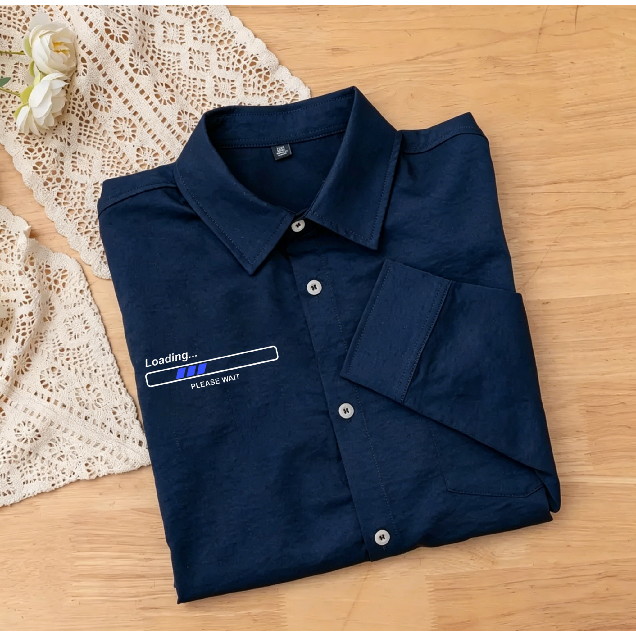 Loading Please Wait Dress Shirt