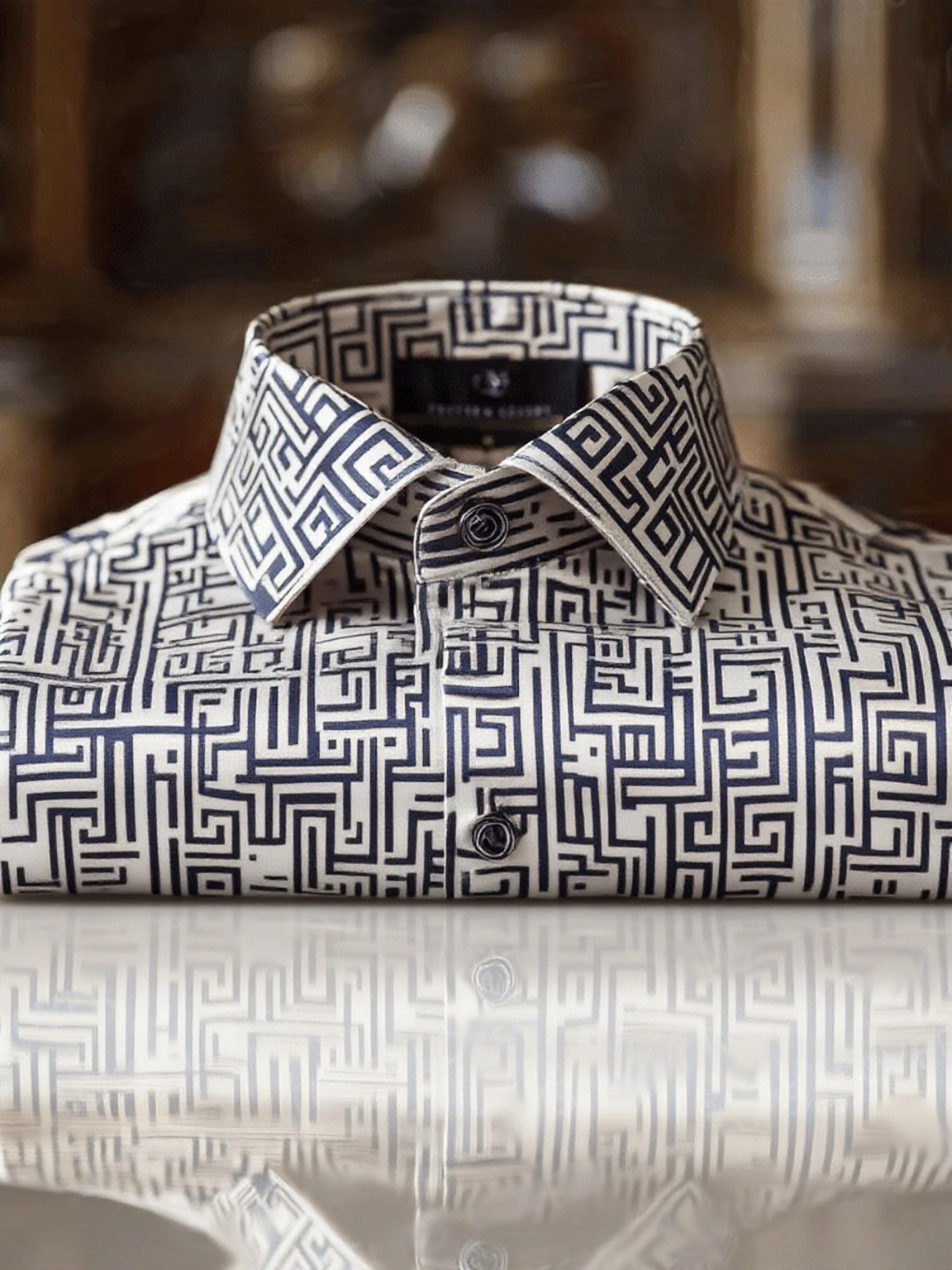 Men's Vintage Luxury Long Sleeve Shirt