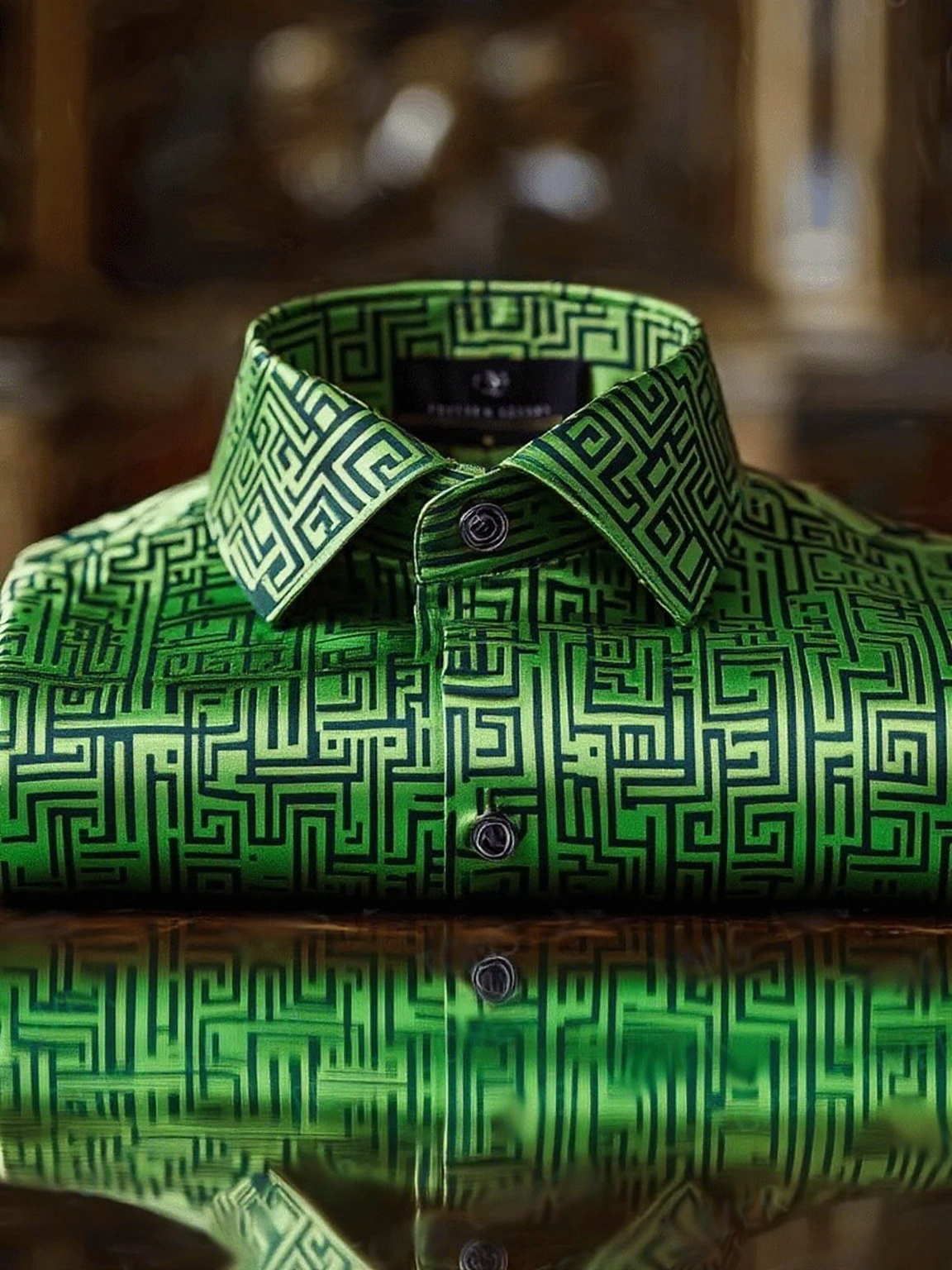 Men's Vintage Luxury Long Sleeve Shirt