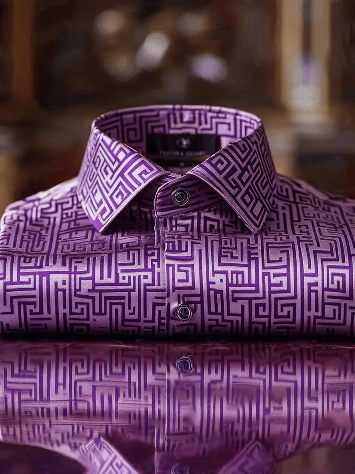 Men's Vintage Luxury Long Sleeve Shirt