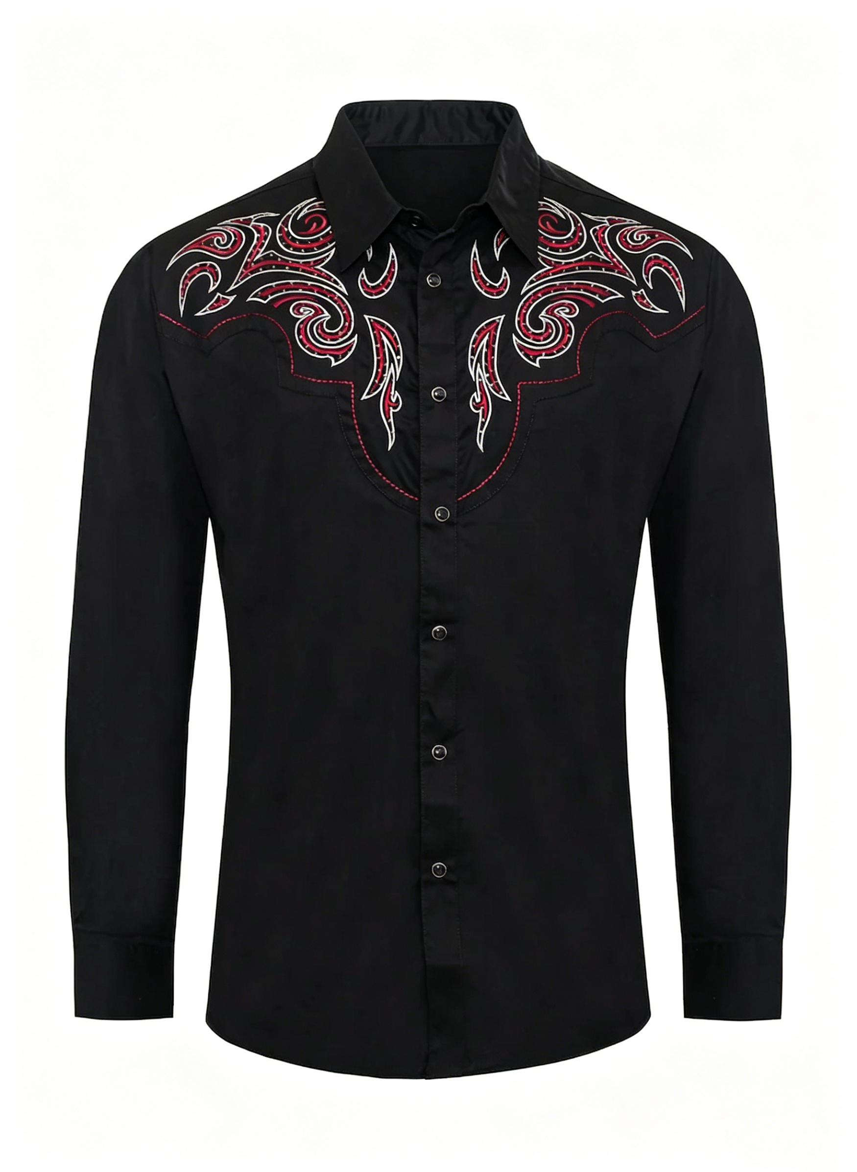 Men's Western Cowboy Business Casual Shirts