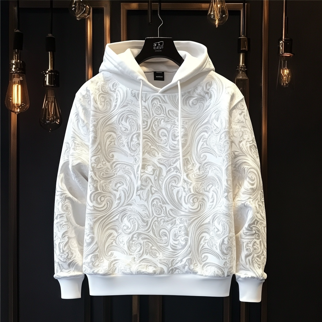 Fall/Winter Casual Warm Fashion Print Hoodies For Men