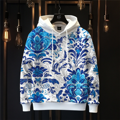 Fall/Winter Casual Warm Fashion Print Hoodies For Men