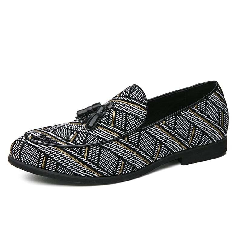 Men'S Fashion All-Match Ethnic Style Casual Leather Shoes