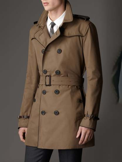 Men's Light Luxury Business Pocket Windbreaker