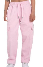 Men's Casual Solid Color Multi-Pocket Leggings Trousers