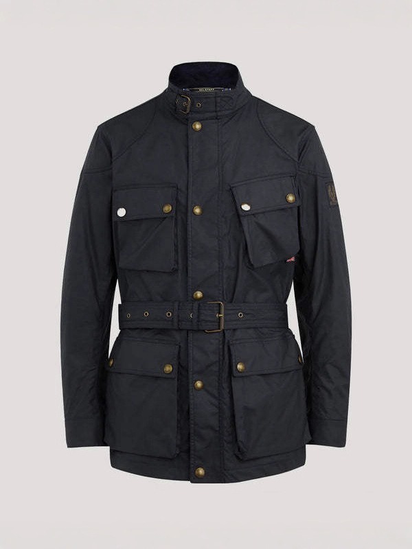 Men's Retro Button Zipper Work Jacket