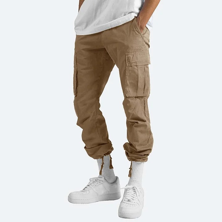 [Copy]Men's Outdoor Pocket Patchwork Work Pants