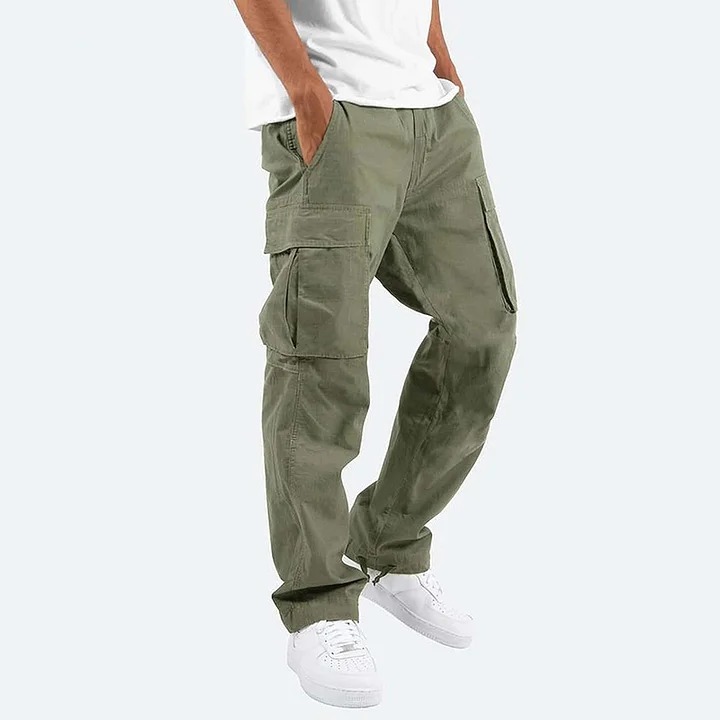 [Copy]Men's Outdoor Pocket Patchwork Work Pants