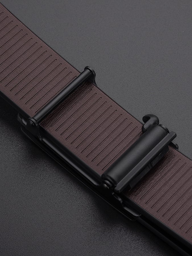 Men'S Automatic Buckle Smooth Buckle Business Belt