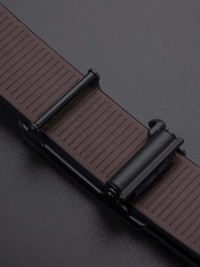 Men'S Automatic Buckle Smooth Buckle Business Belt