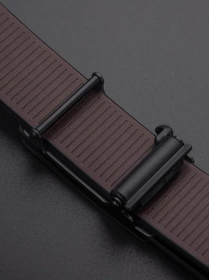 Men'S Automatic Buckle Smooth Buckle Business Belt