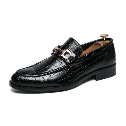 Men'S Business Casual Exotic Skin Shoes
