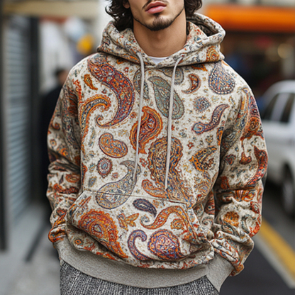 Daily Leisure Printed Hoodie