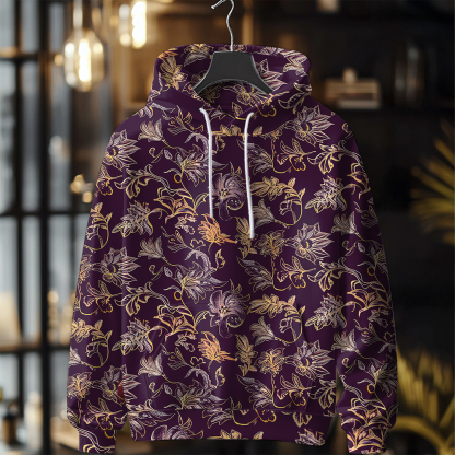 Fall/Winter Casual Warm Fashion Print Hoodies For Men