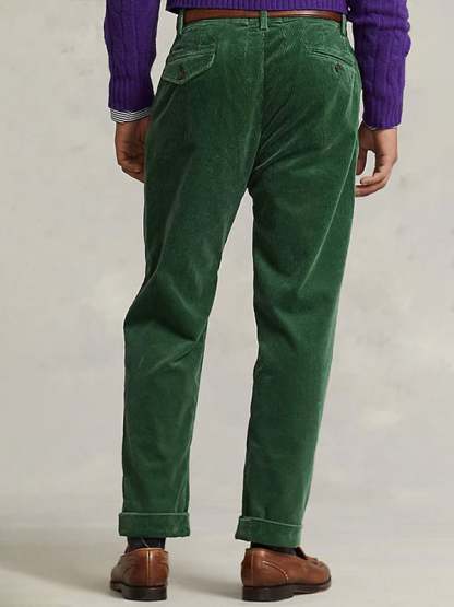 Men's Vintage Waffle Knit Outdoor Overalls