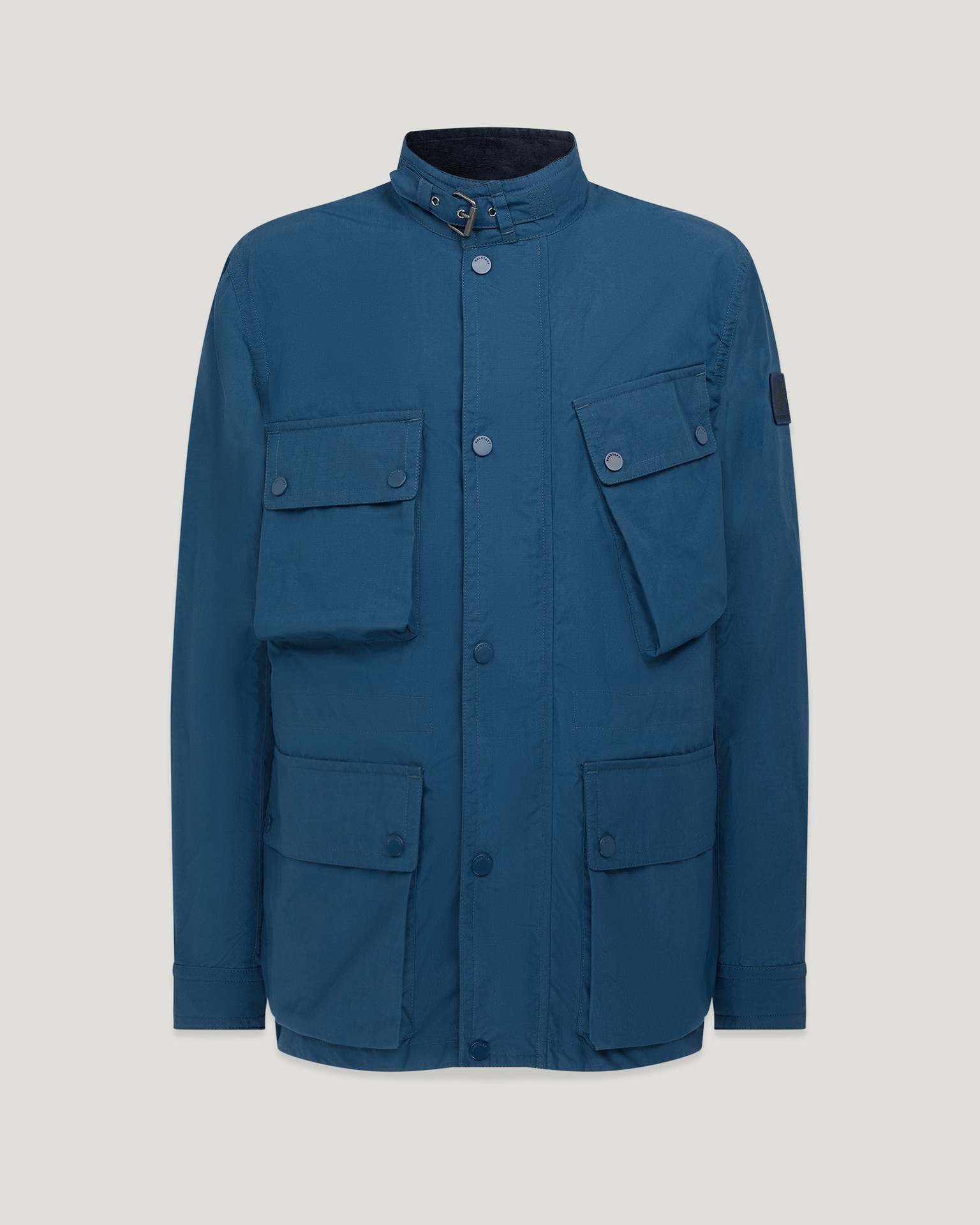 Men's Retro Button Zipper Work Jacket