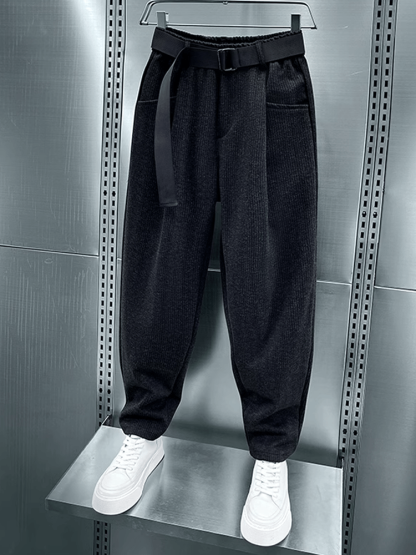 Men's fleece casual pants