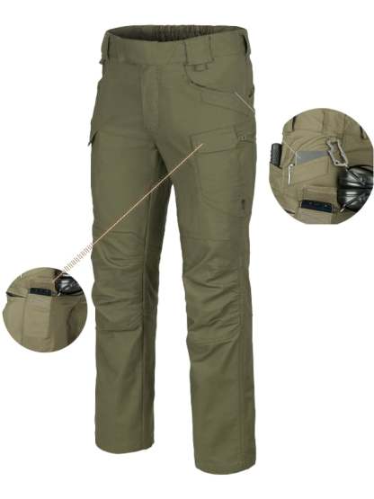 Men's outdoor multi-pocket functional training waterproof and tear-proof overalls