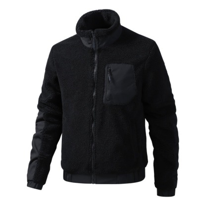 [Copy]Men's Outdoor Plush Warm Pocket Jacket
