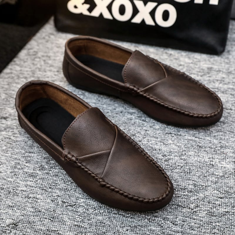 Men'S Trendy British Casual Leather Shoes