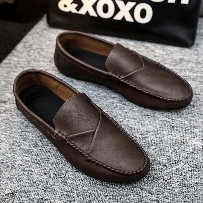 Men'S Trendy British Casual Leather Shoes