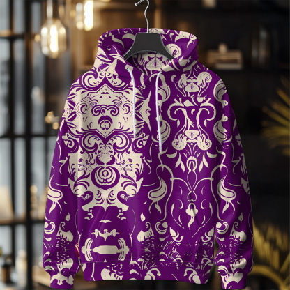 Fall/Winter Casual Warm Fashion Print Hoodies For Men