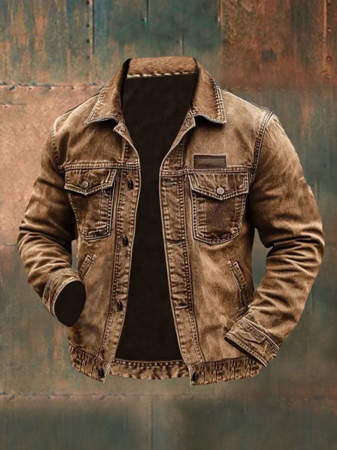 Mens Vintage Western Jacket