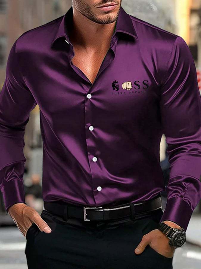 Men's Business Luxury Long Sleeve Shirt