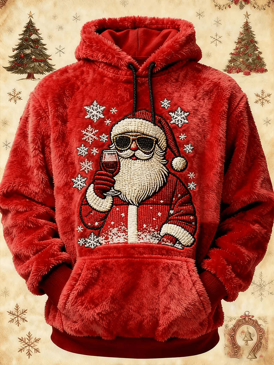 Men's Christmas Printed Hoodie