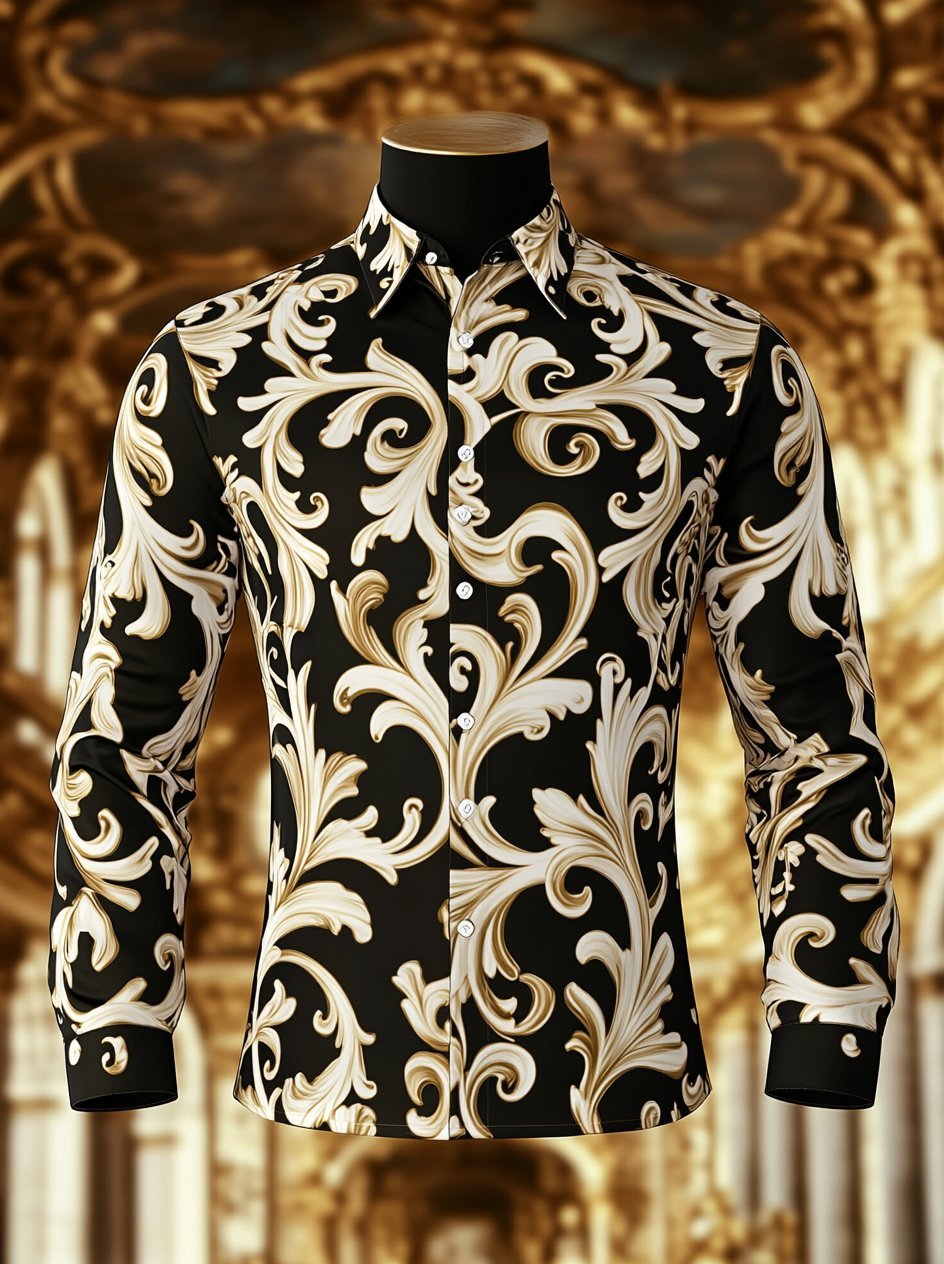 Men's Luxury Gorgeous Long Sleeve Shirt