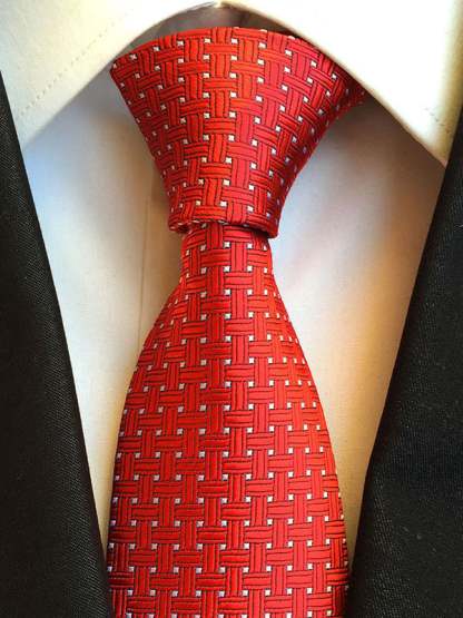 Men's Retro Gentleman Wedding Busines Shirt Tie