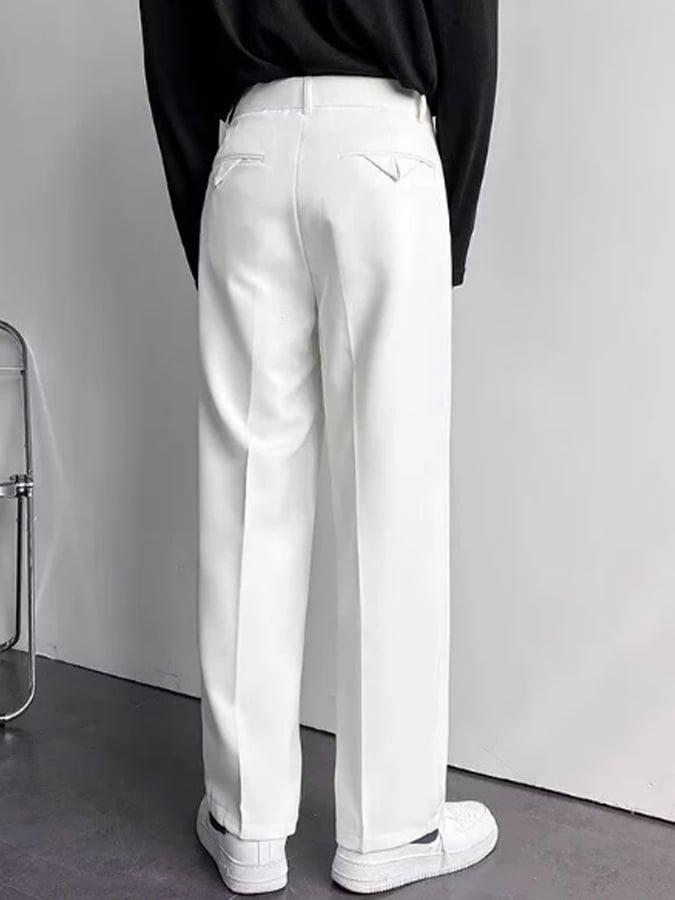 Men's Casual High Waisted Pants