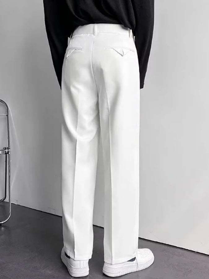 Men's Casual High Waisted Pants