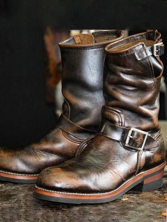 Men's Western Retro Booties