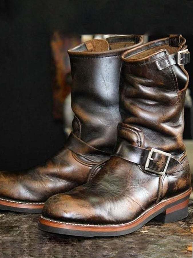Men's Western Retro Booties