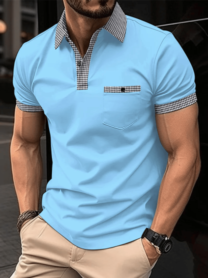 Men's Casual Business Fashion Polo Shirts