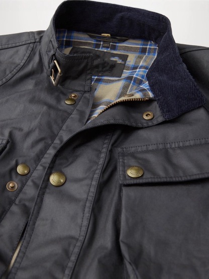 Men's Retro Button Zipper Work Jacket