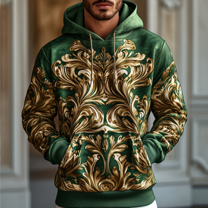 Daily Leisure Printed Hoodie