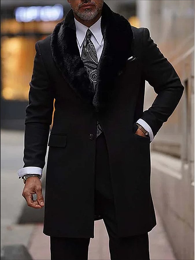 Men's Retro Fashion Coat Jacket