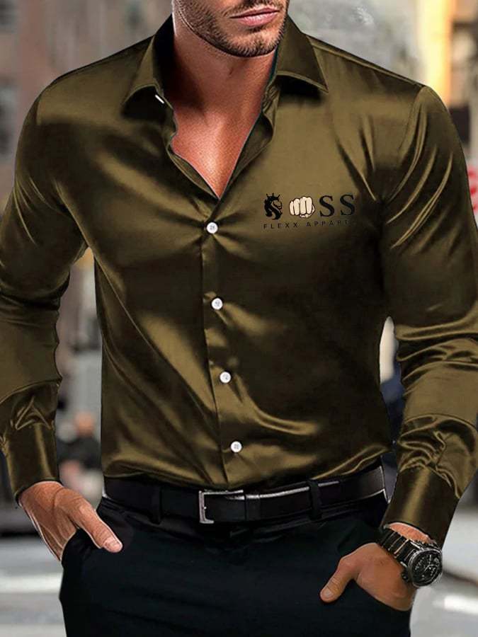Men's Business Luxury Long Sleeve Shirt