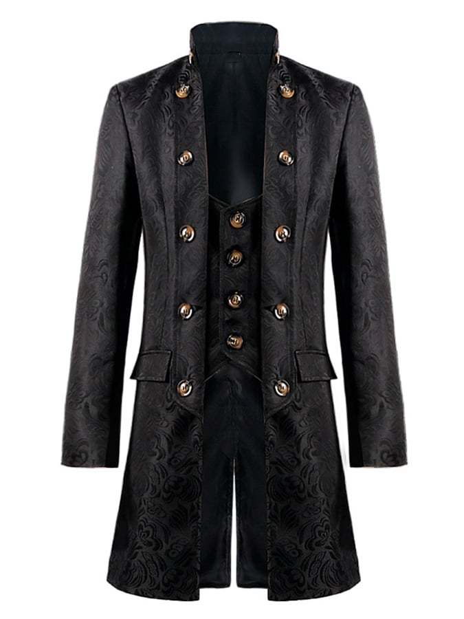 Men's Gothic Victorian Long Jacket