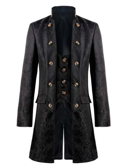 Men's Gothic Victorian Long Jacket