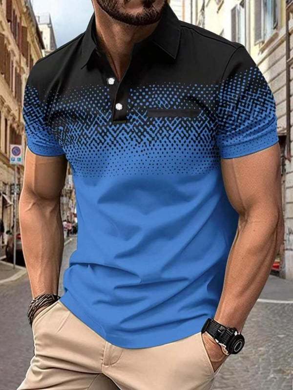 Men's Casual Business Fashion Polo Shirts