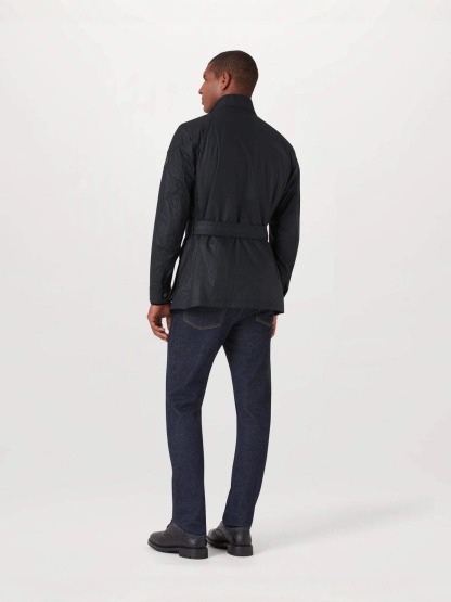 Men's Retro Button Zipper Work Jacket