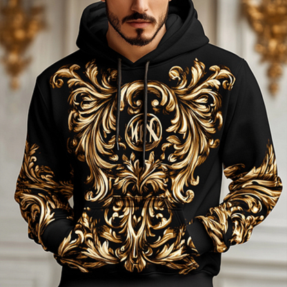 Daily Leisure Printed Hoodie