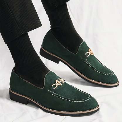 Fashion Trend British Style Business Casual Suede Loafers