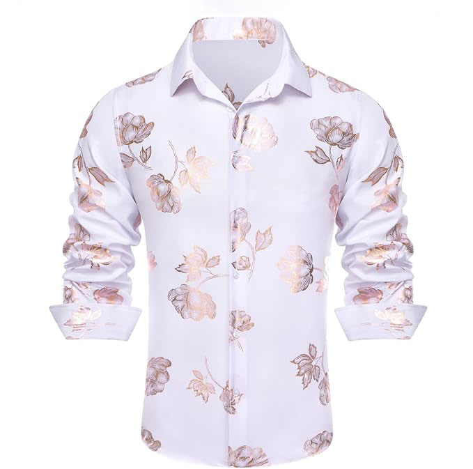 Floral Printed Dress Shirt