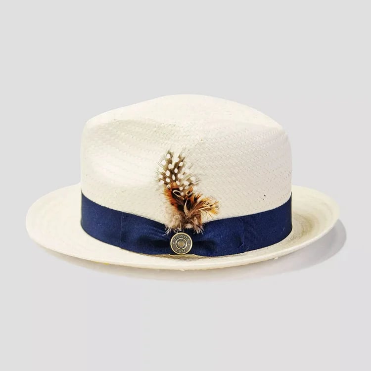 Tienda Ranch Straw Tienda Bikary Fedora Ivory
